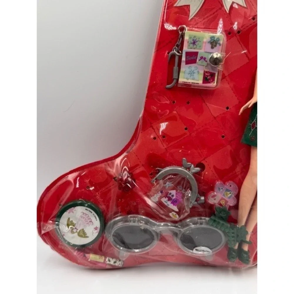 Barbie Holiday Stocking‎ Gift Set 2003 Target Special Edition Doll w/Accessories